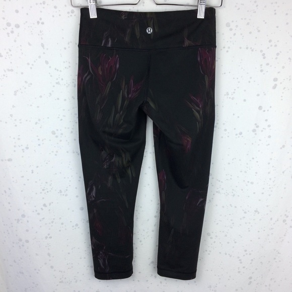 Lululemon Wunder Under Crop Midnight Iris 4 - Picture 2 of 12